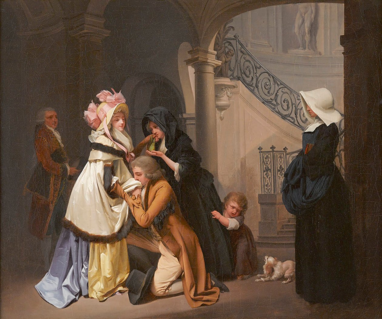 Louis-Léopold Boilly - Reconnaissance du cœur - Louis Leopold Boilly