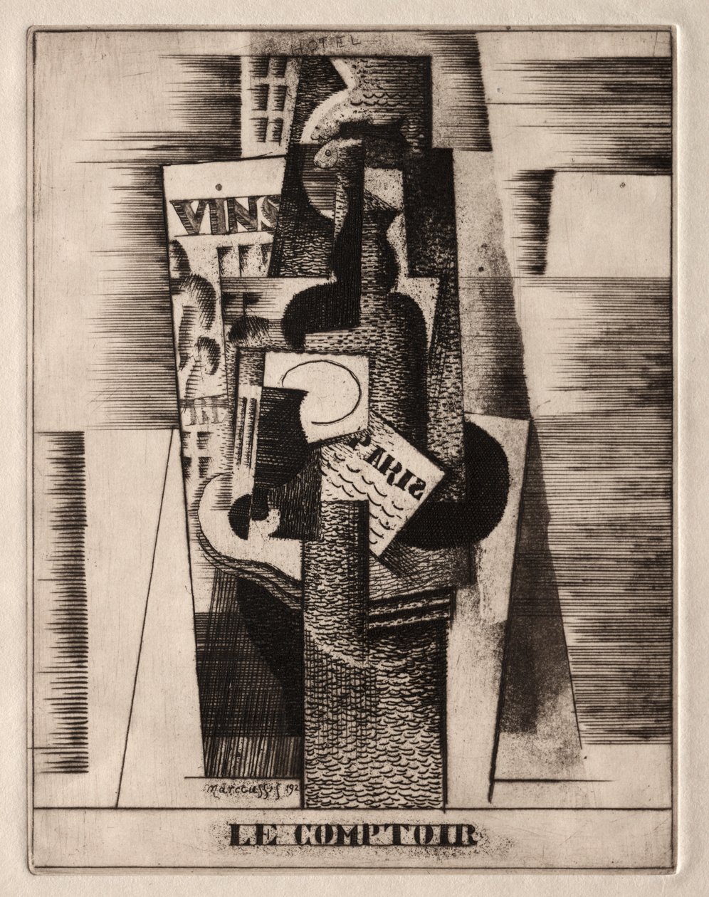 Le Bar - Louis Marcoussis