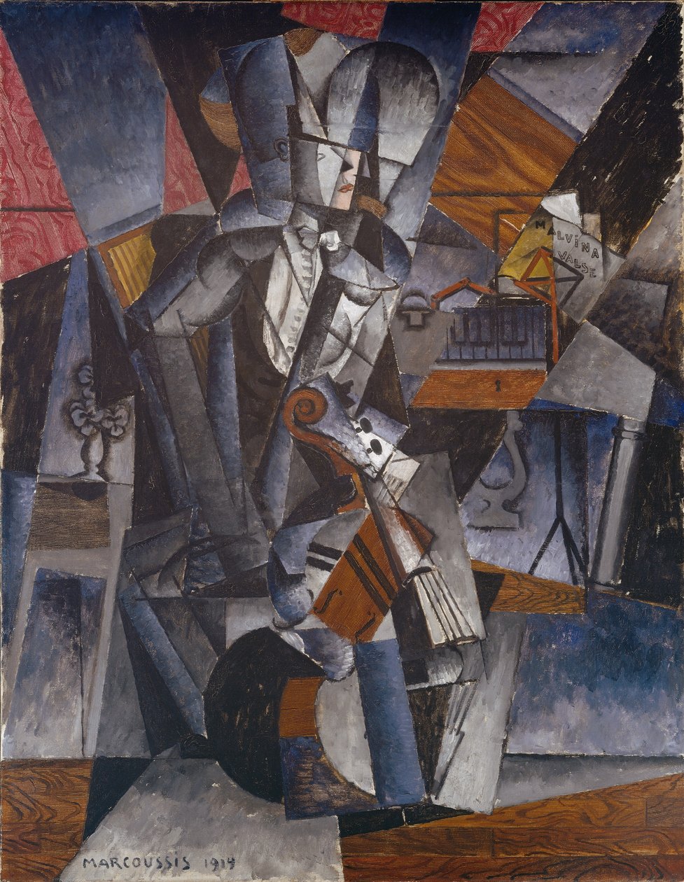 Le Musicien, 1914 - Louis Marcoussis