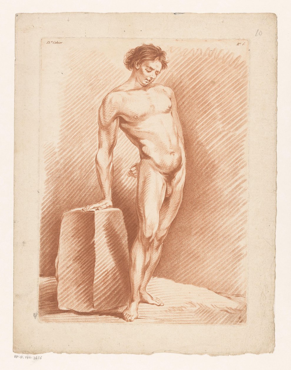 Nu masculin à côté d
