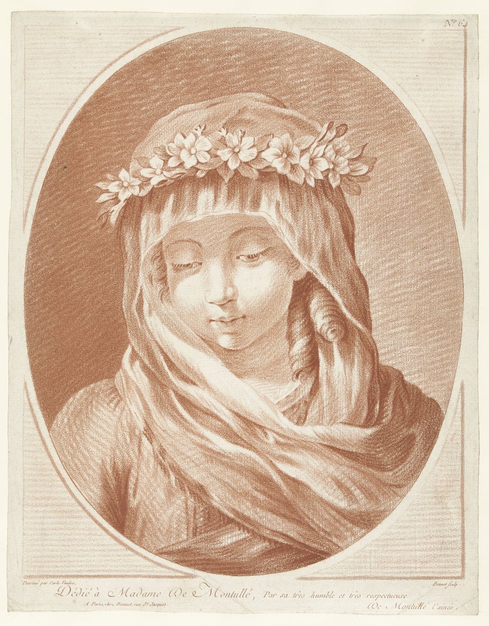 Prêtresse - Louis Marin Bonnet