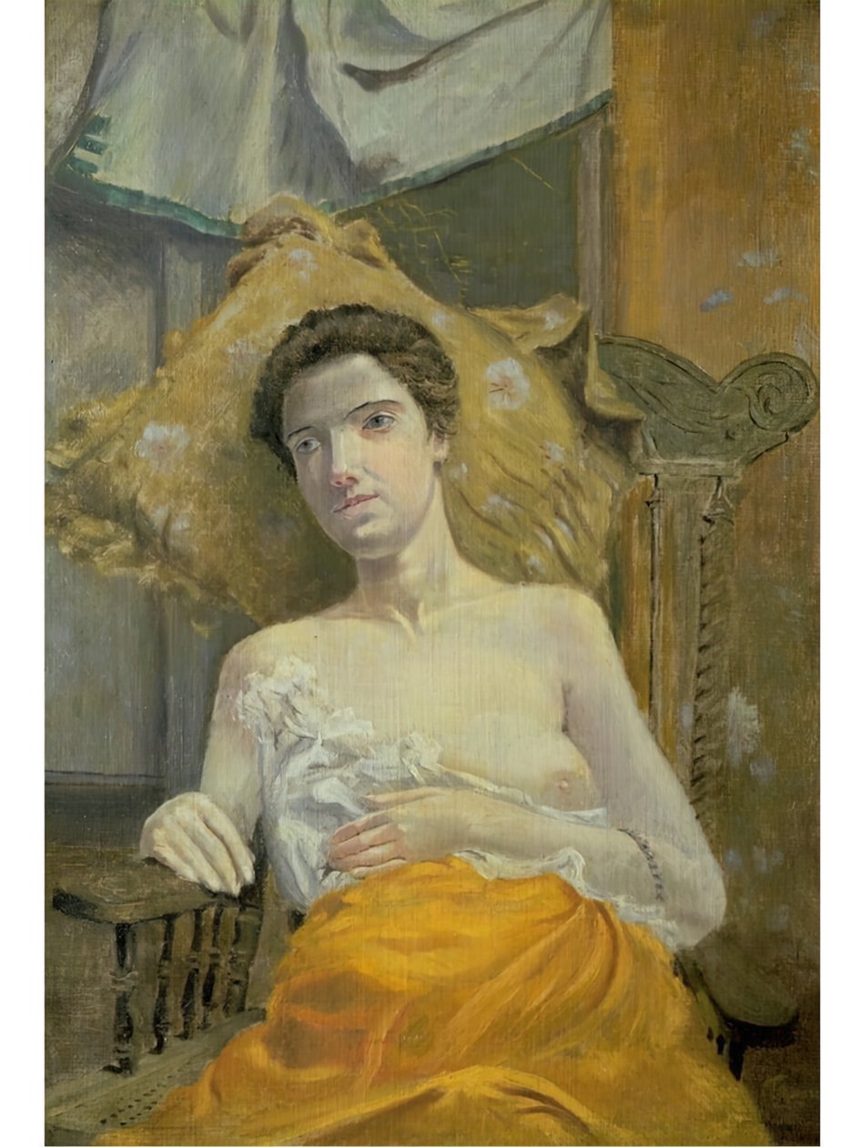 Mère éplorée, vers 1890 - Louis Michel Eilshemius