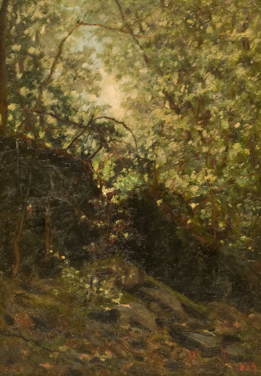Nuit à travers la forêt - Louis Michel Eilshemius