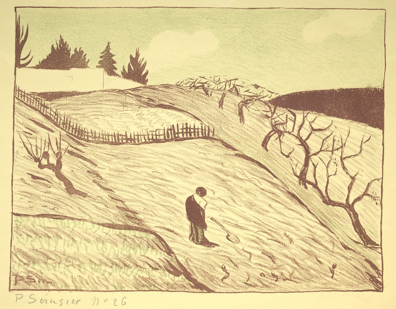 Paysage - Louis Paul Henri Sérusier