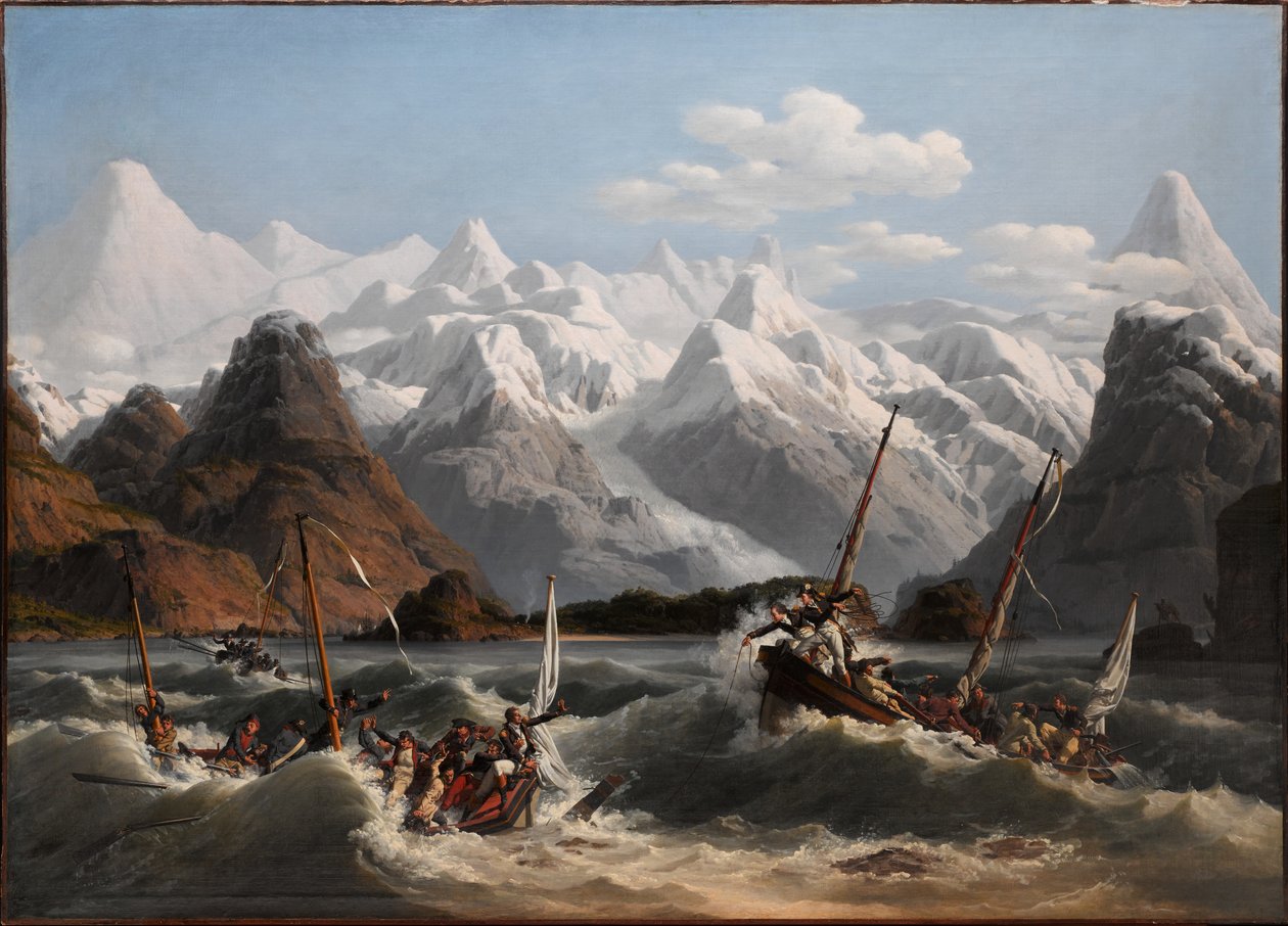 Naufrage au large de la côte de l