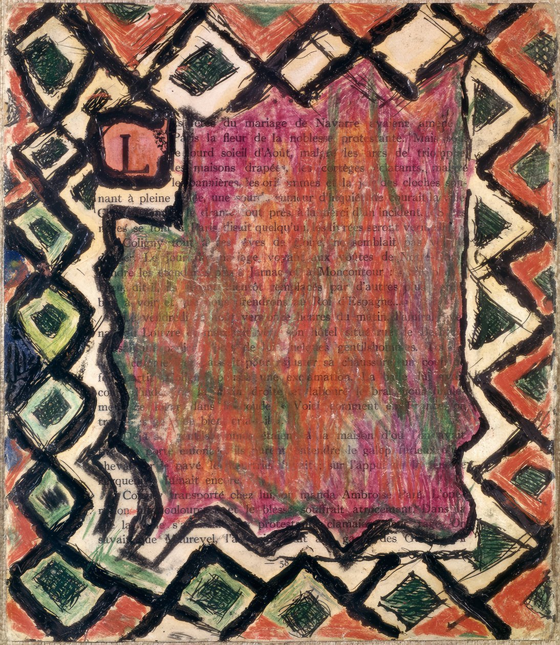 Composite abstrait - Louis Soutter
