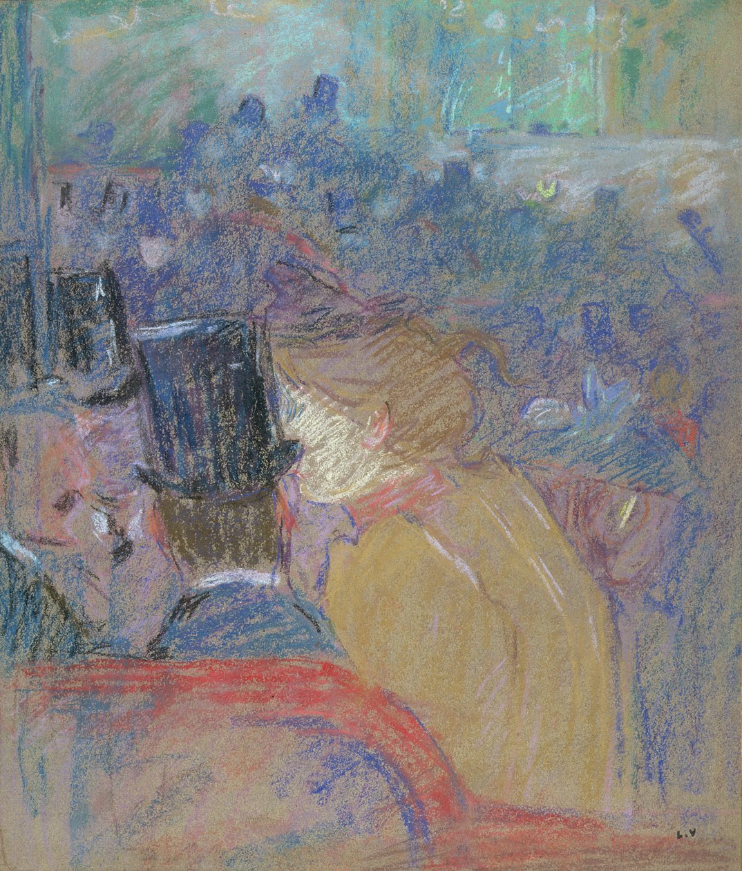 Au théâtre - Louis Valtat