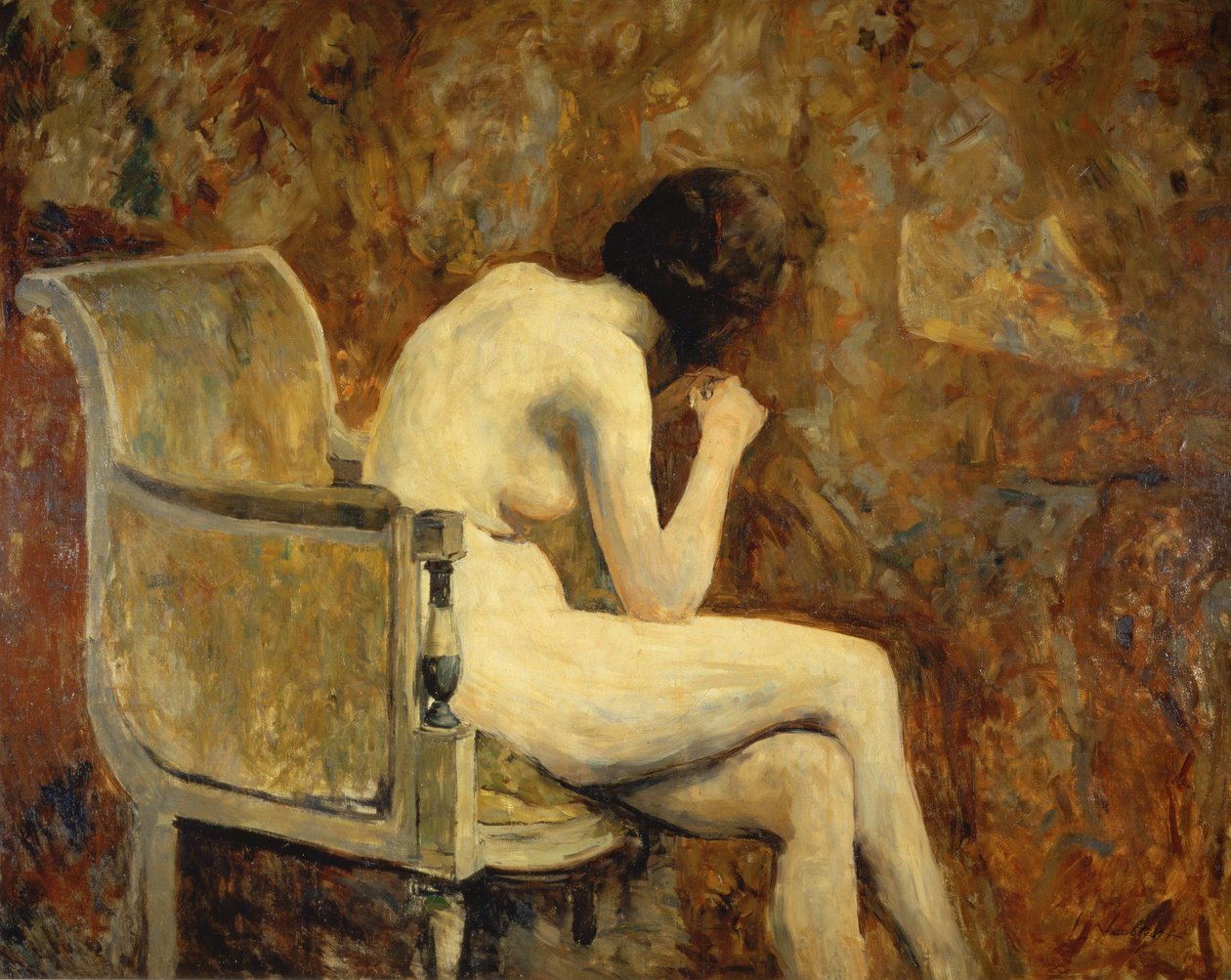 Nu dans un fauteuil - Louis Valtat