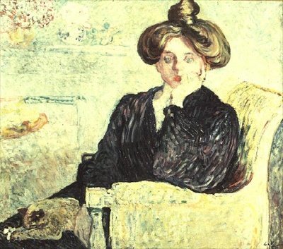 Jeune femme pensive - Louis Valtat