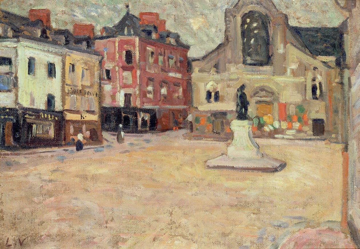 Place de Bernay - Louis Valtat