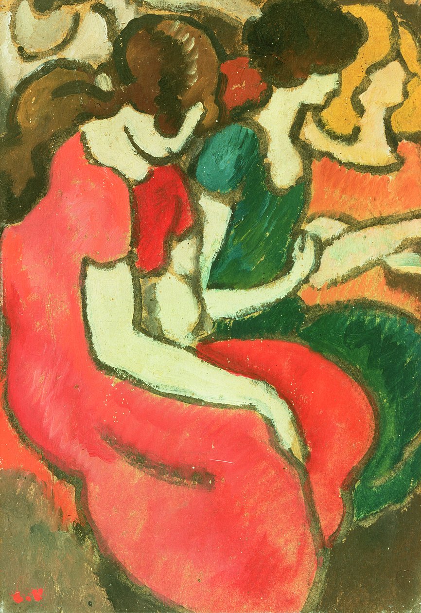 La loge au théâtre - Louis Valtat