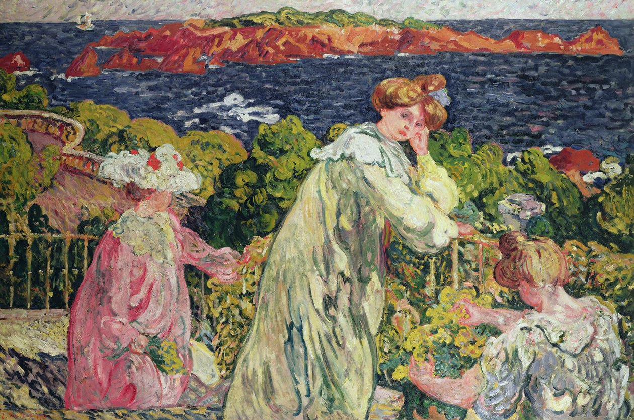 Trois Femmes sur le Balcon - Louis Valtat