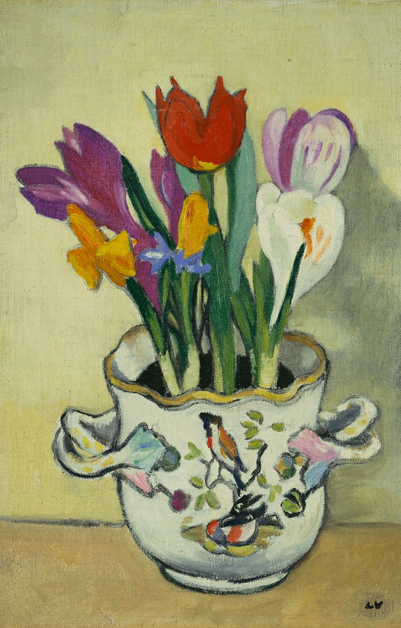 Vase de Fleurs, c.1920 - Louis Valtat