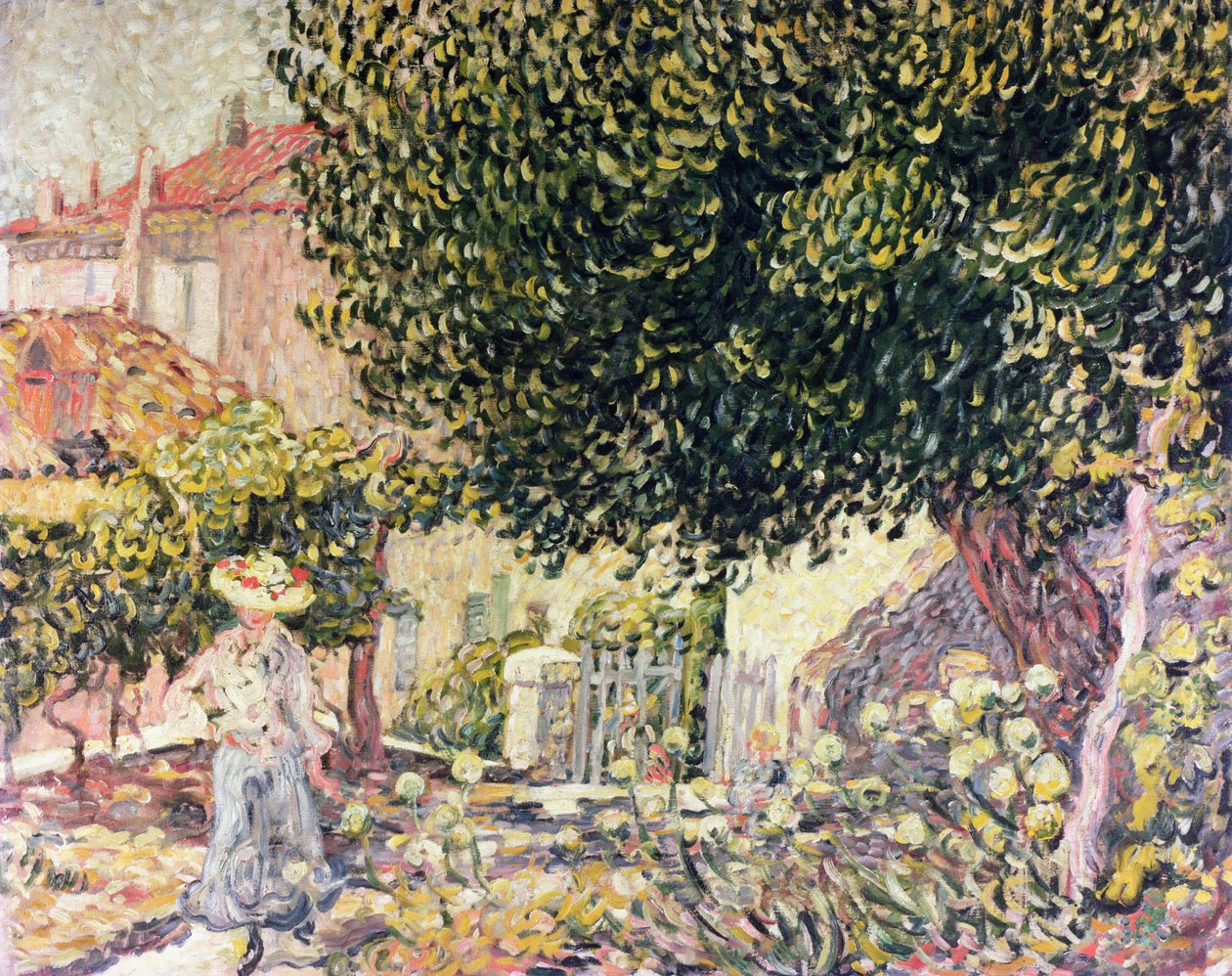 Femme dans le jardin - Louis Valtat