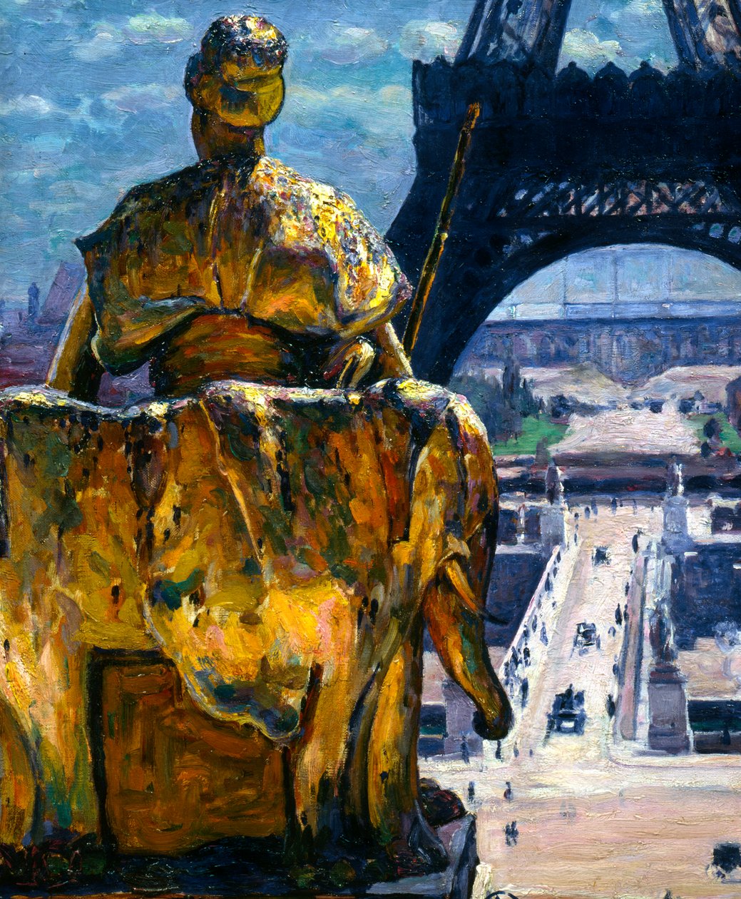 La Tour Eiffel, 1900 - Louis Welden Hawkins