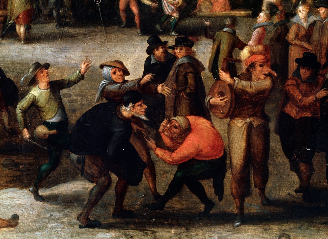 Détail de carnaval, début du 17e siècle - Louis de Caullery