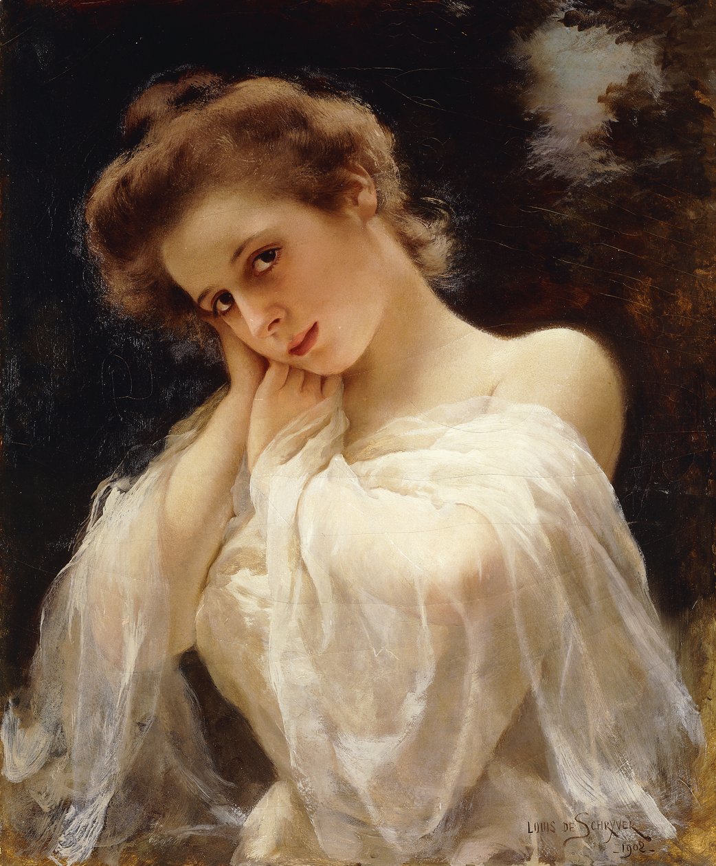 Une Jeune Beauté - Louis de Schryver