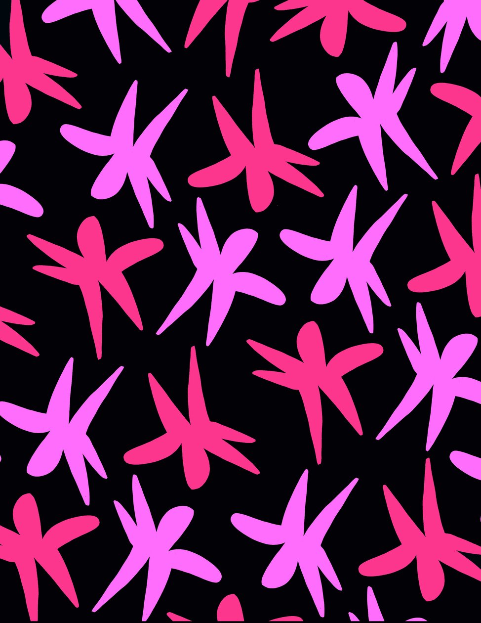 Étoiles de fleurs (numérique) - Louisa Hereford