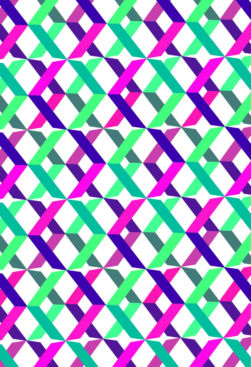 Croix géométriques, 2014, Médias numériques - Louisa Hereford