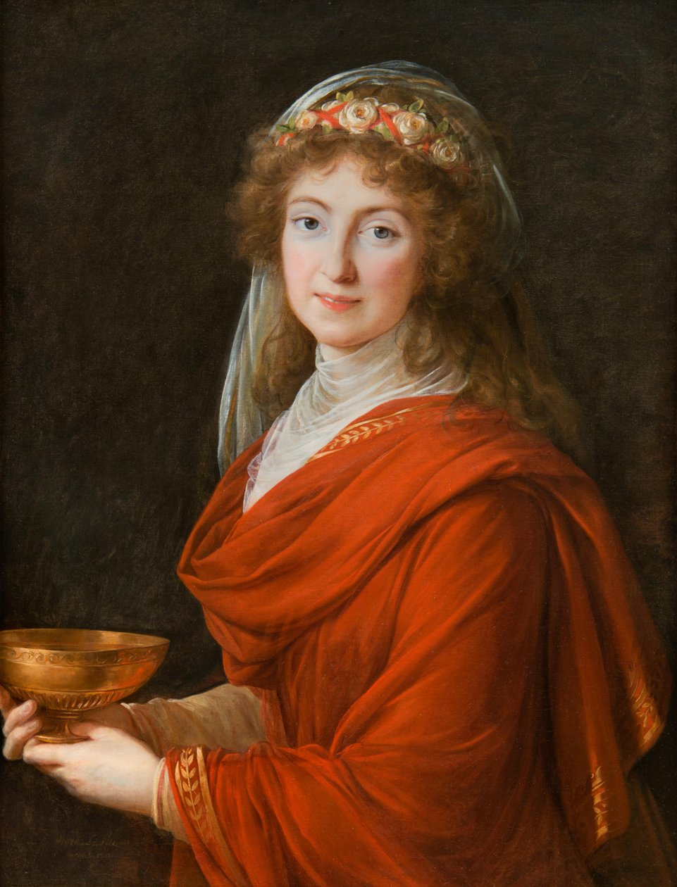 Portrait de la comtesse Siemontkowsky Bystry - Elisabeth Louise Vigee Lebrun