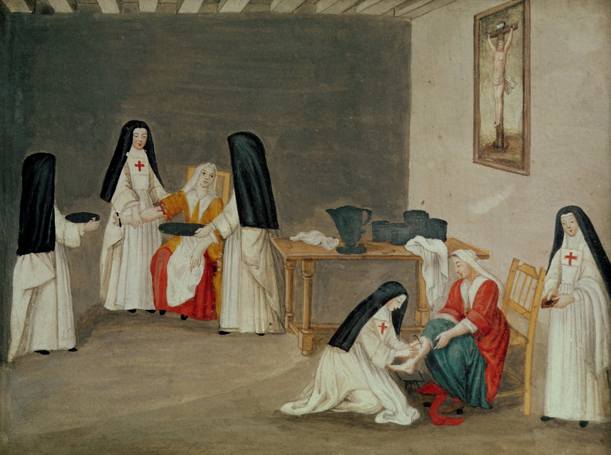 Soins aux malades, de 
