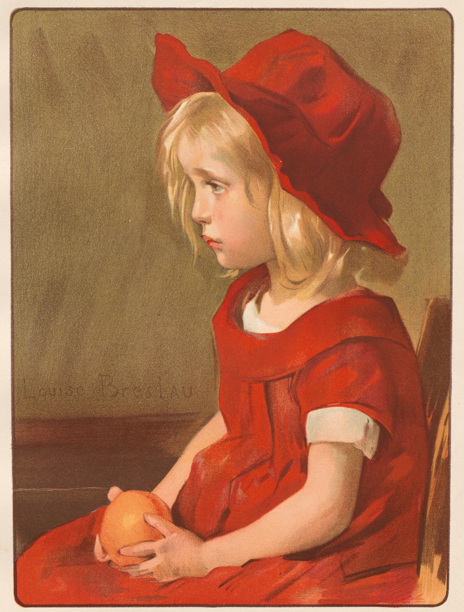 Fillette à l