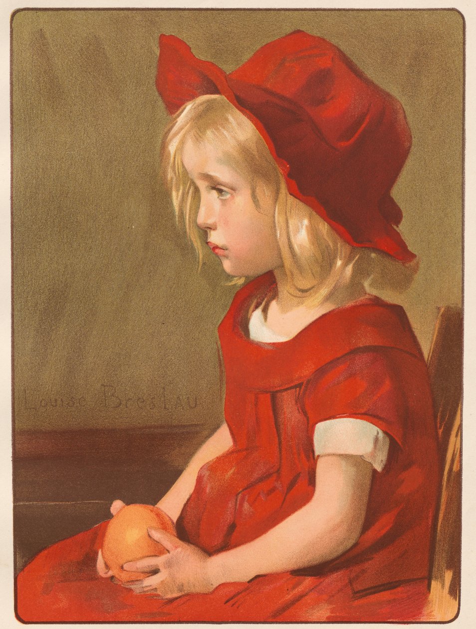 Fillette à l