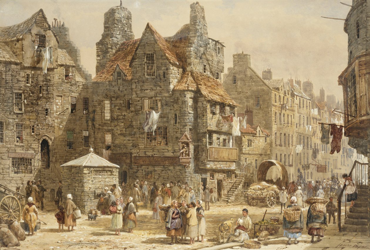 Maison de John Knox, Édimbourg - Louise Ingram Rayner
