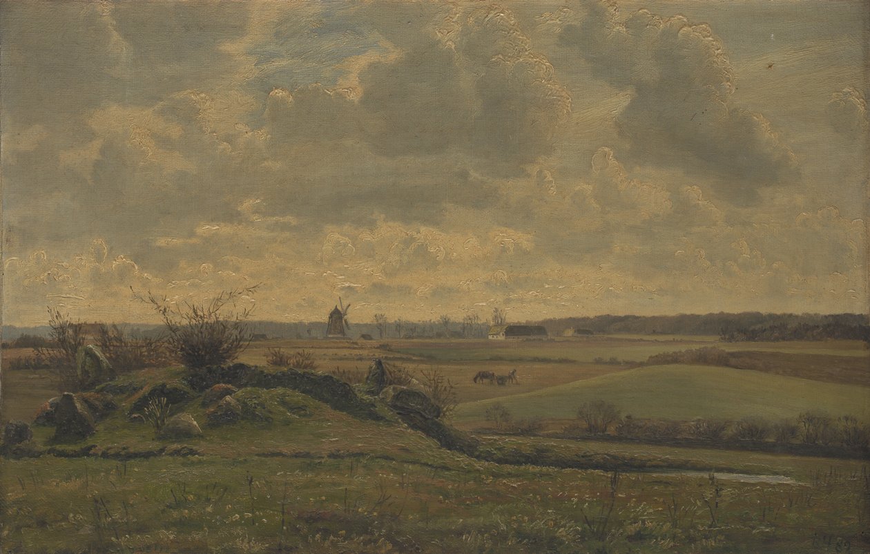 Paysage près de Gyrstinge - Louise Ravn Hansen