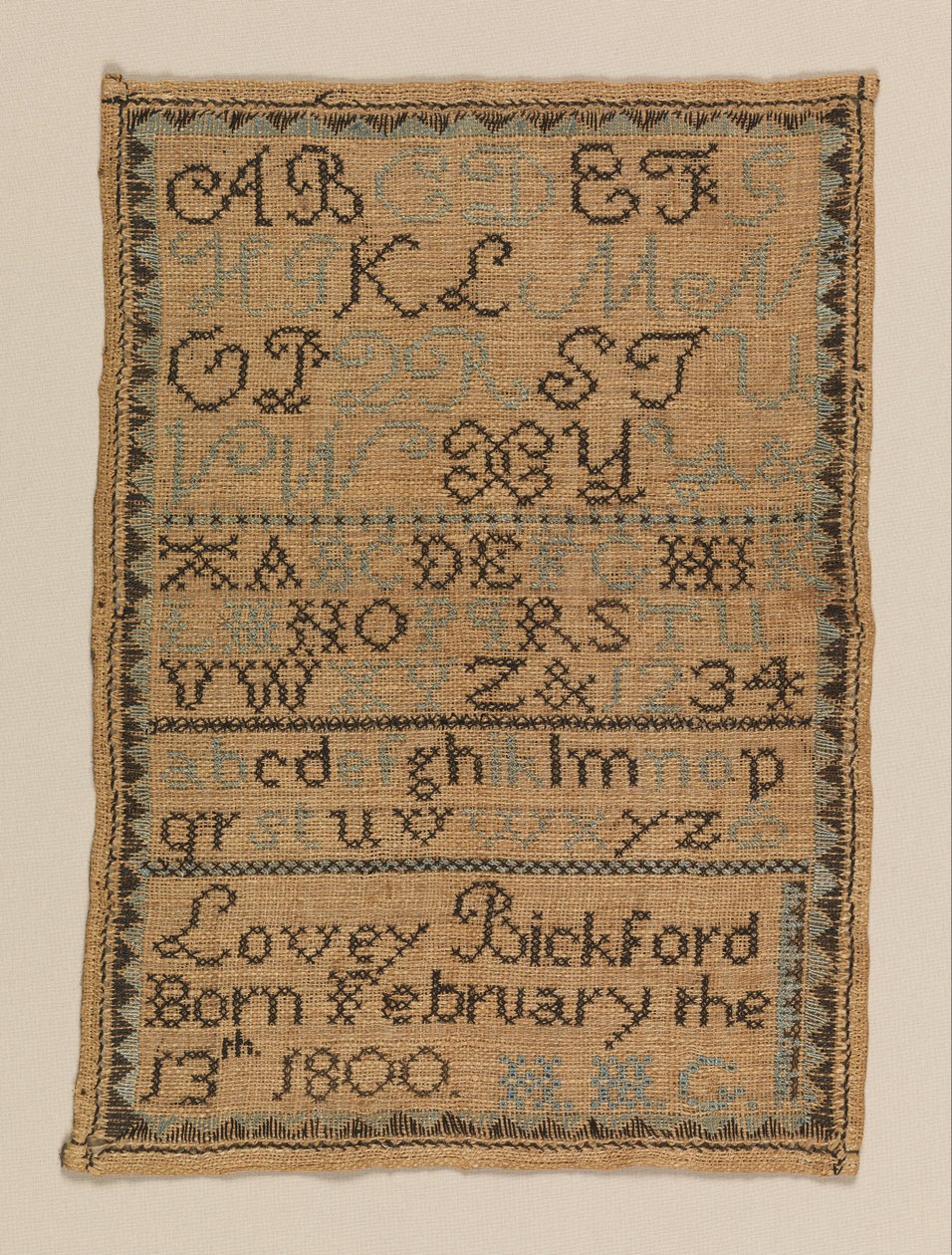 Échantillon - Lovey Bickford