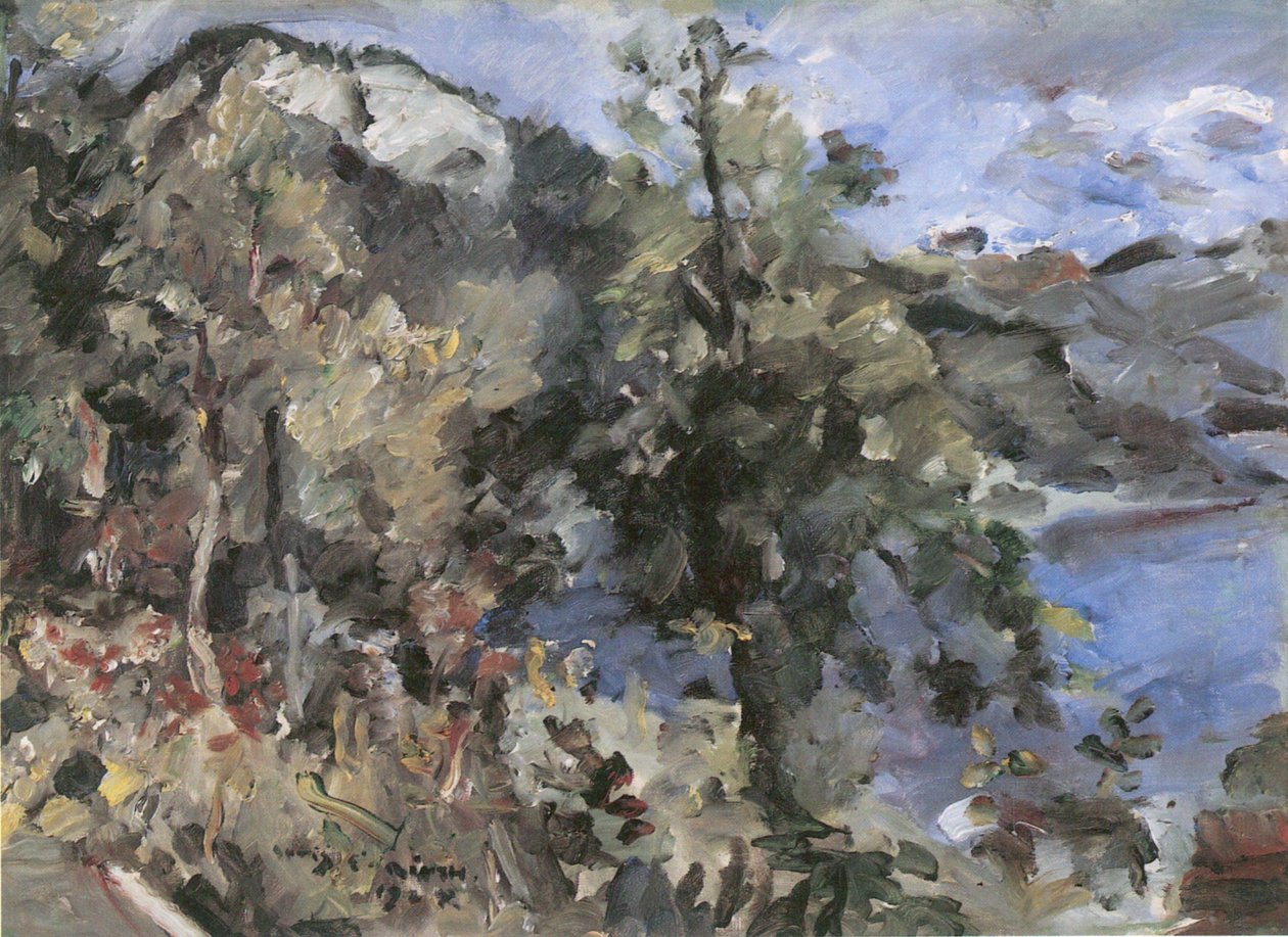 Le Jochberg au Walchensee - Lovis Corinth