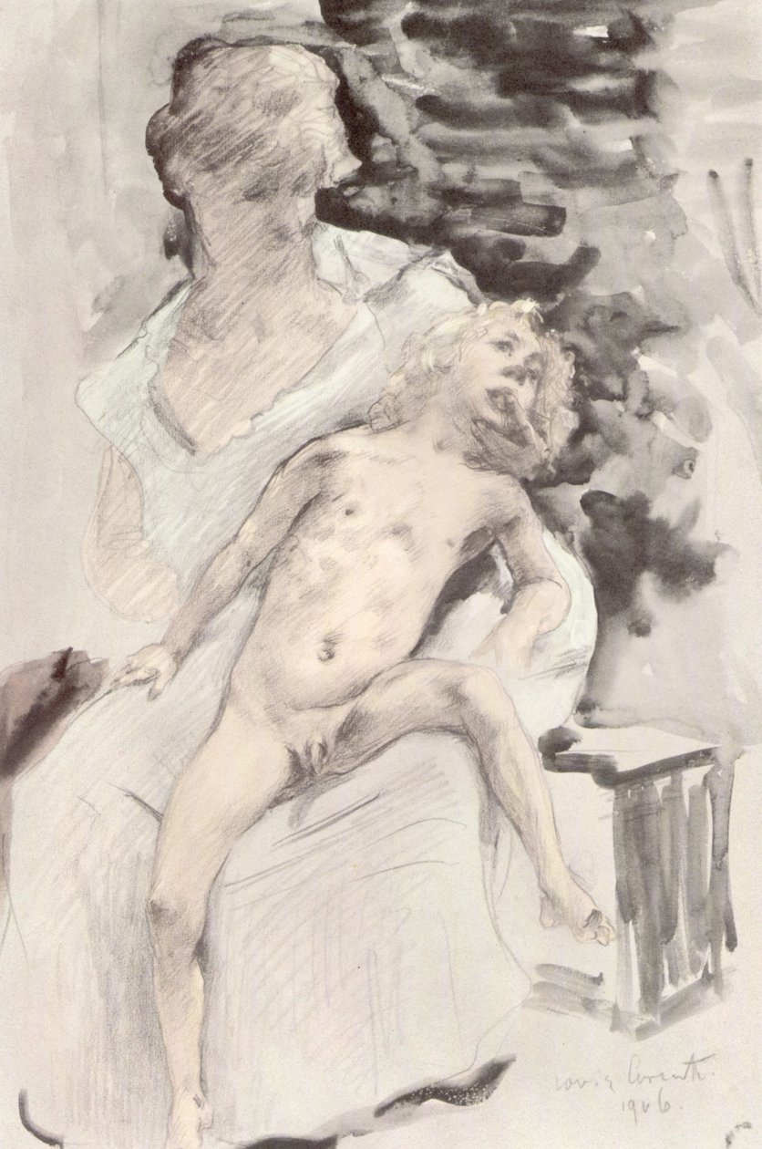 La jeunesse de Zeus - Lovis Corinth