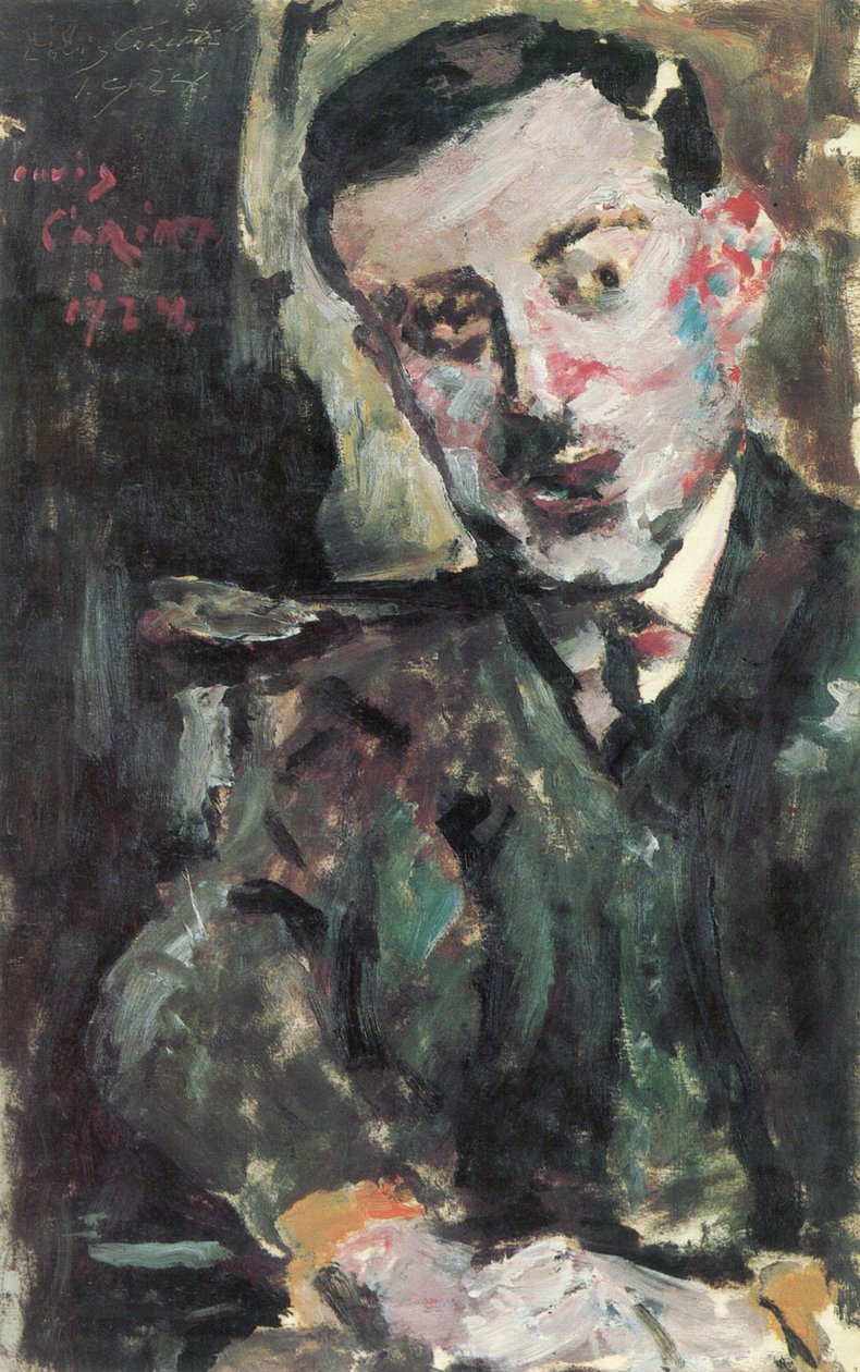 Dr. Arthur Rosin sur la chaise - Lovis Corinth
