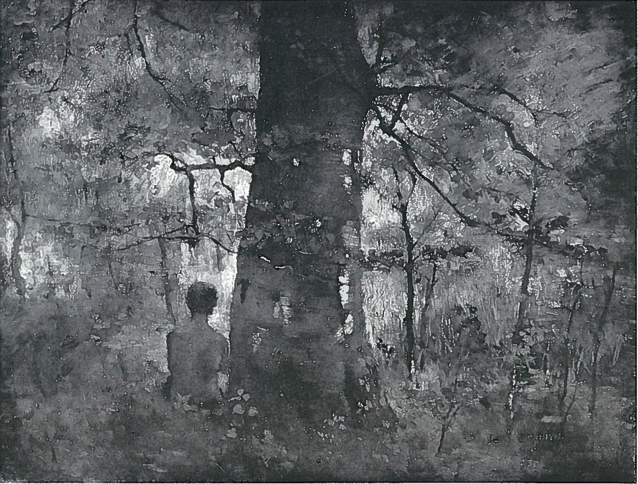 Dans la forêt - Lovis Corinth