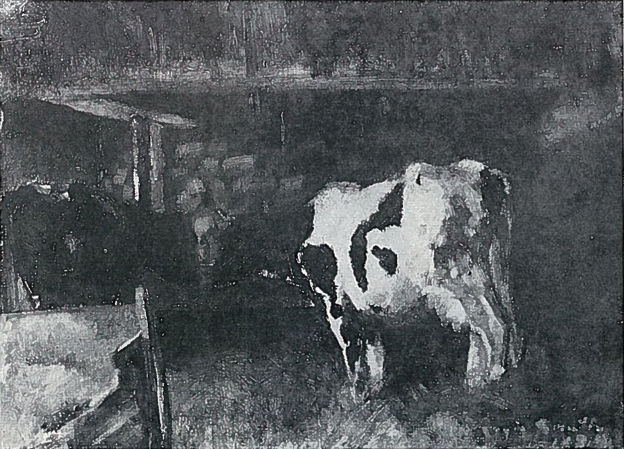 Étable à vaches - Lovis Corinth