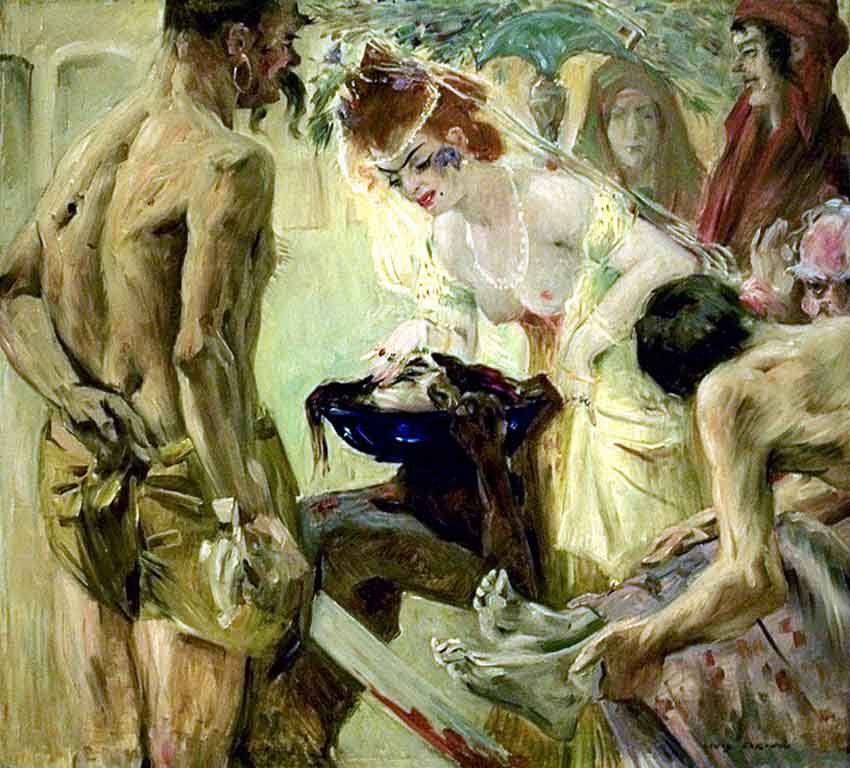 Salomé (première version) - Lovis Corinth