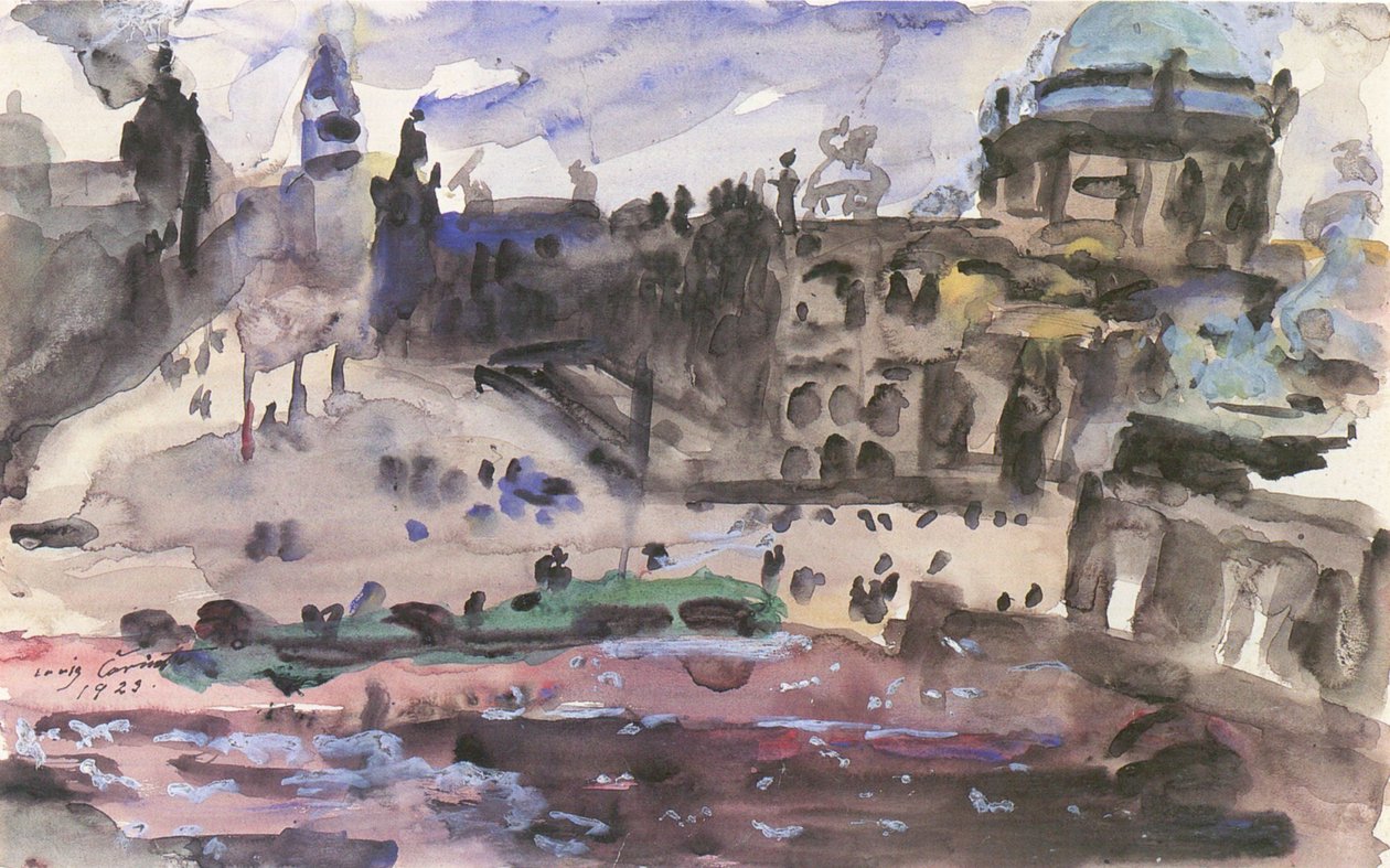 Liberté du château - Lovis Corinth