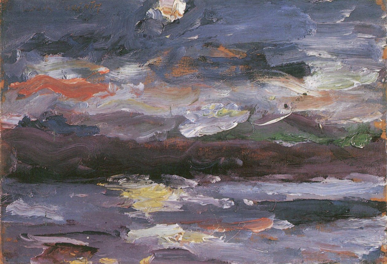 Walchensee, nuit de lune - Lovis Corinth