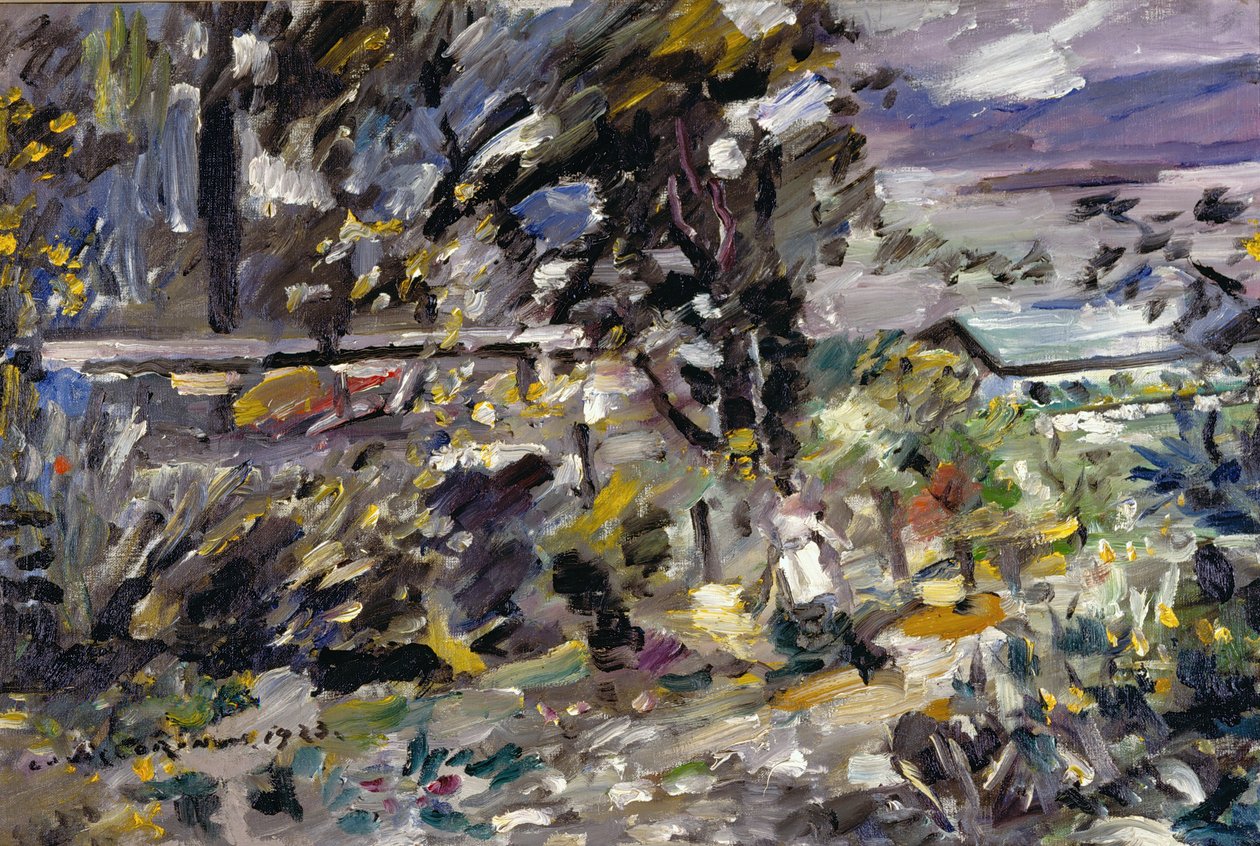 Lac de Walchensee, Silverway - Lovis (1858 1925) Corinth
