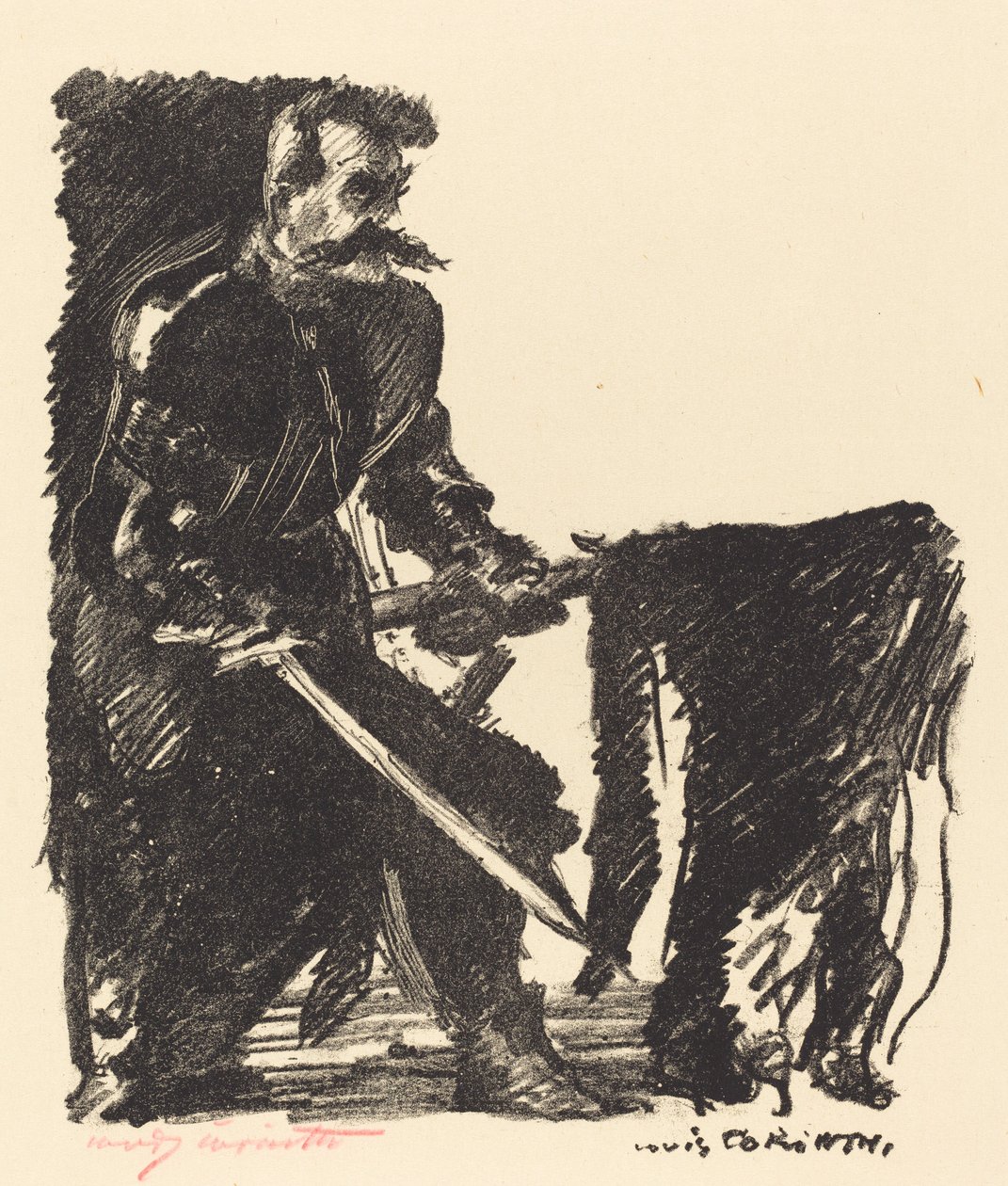 Porte-Étendard - Lovis Corinth