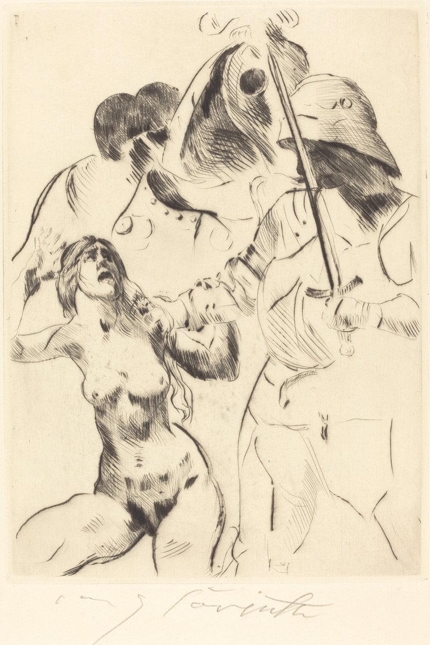 Enlèvement III - Lovis Corinth