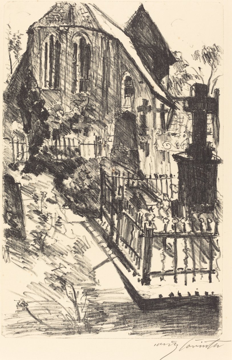 Kirchhof - Lovis Corinth