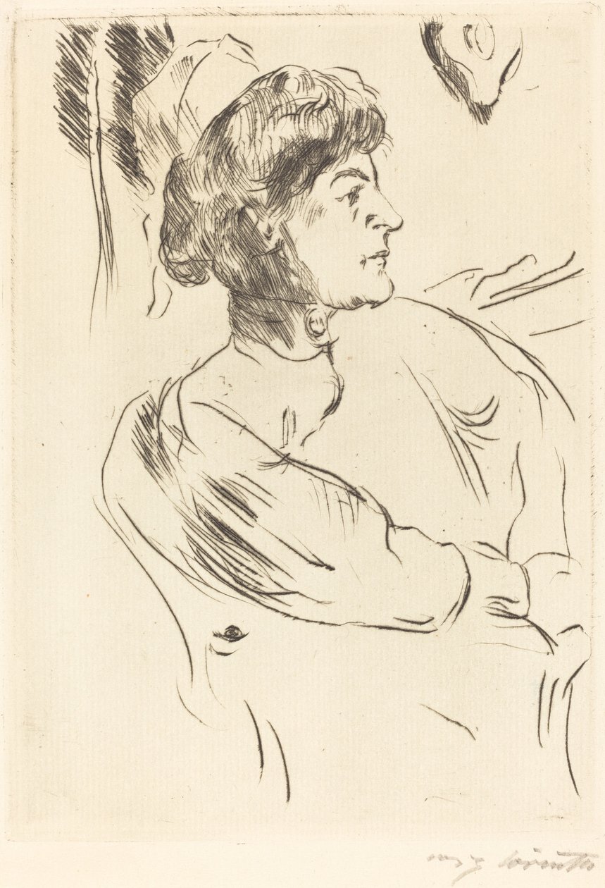 Infirmière - Lovis Corinth