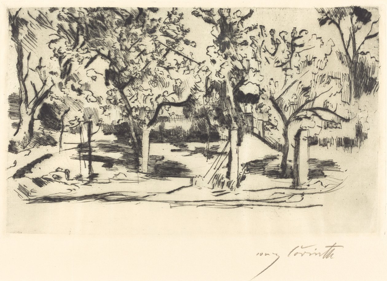 Verger - Lovis Corinth