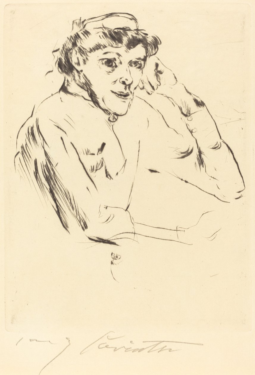 Infirmière - Lovis Corinth