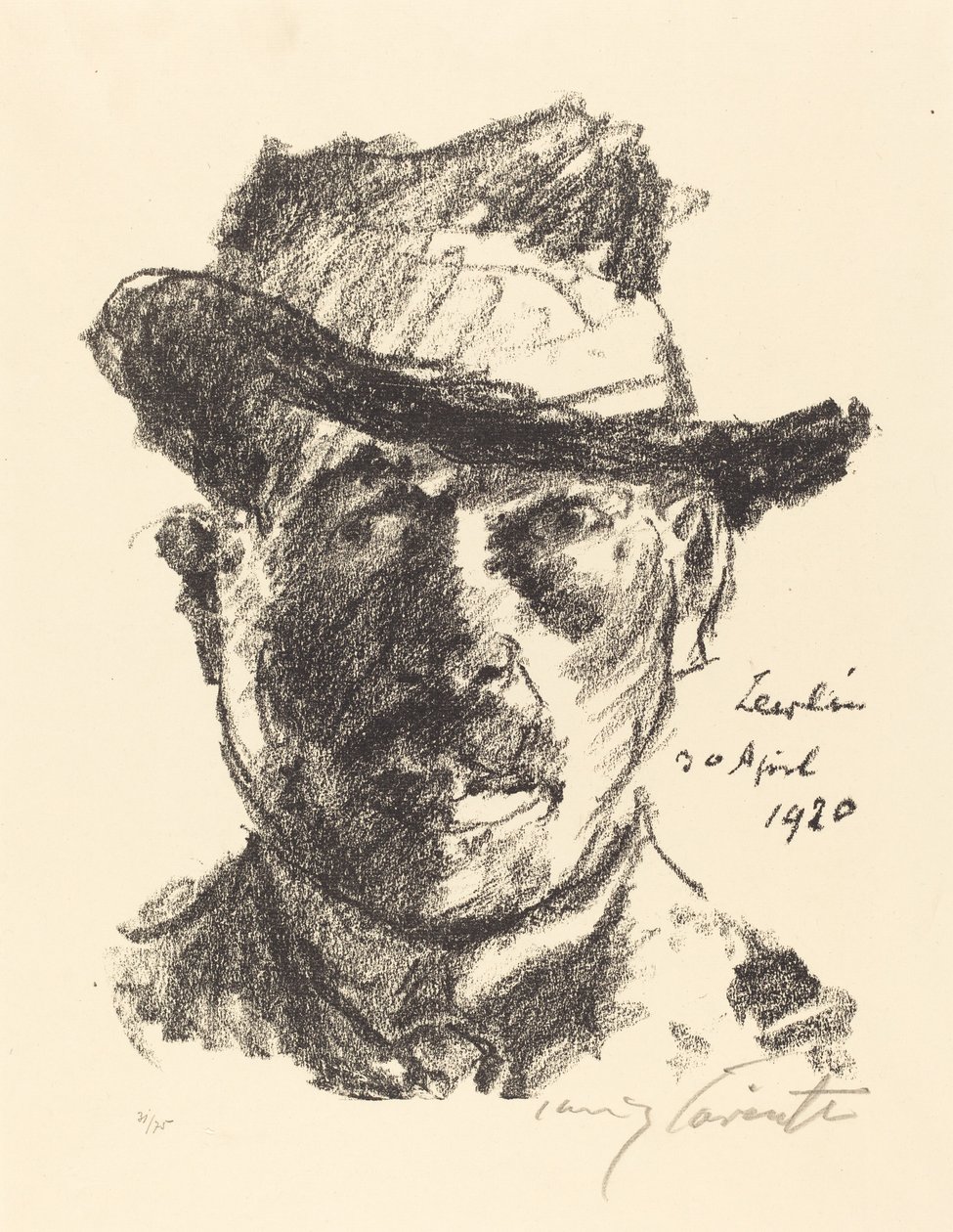 Autoportrait - Lovis Corinth
