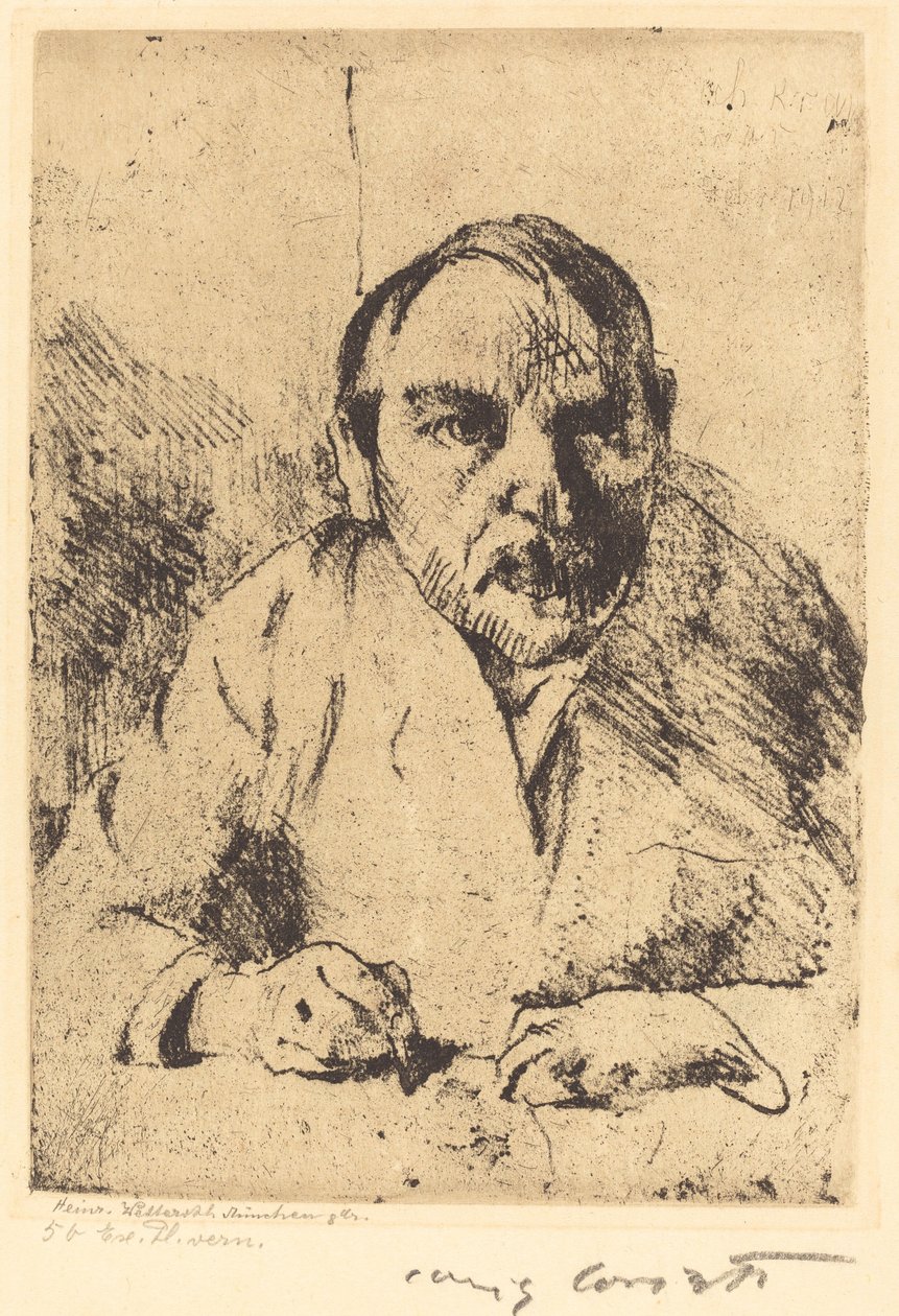 Autoportrait - Lovis Corinth