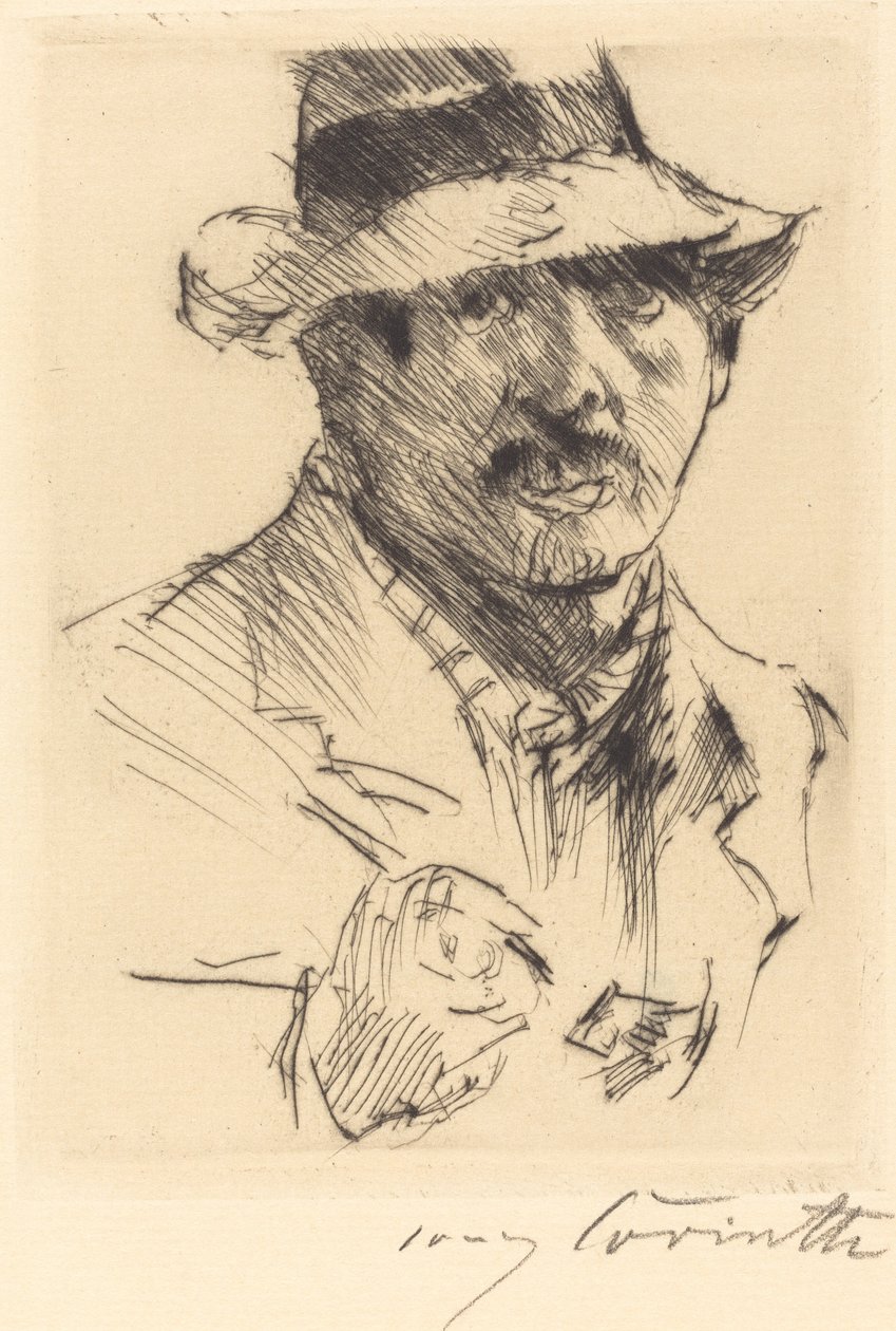 Autoportrait, 1920 - Lovis Corinth