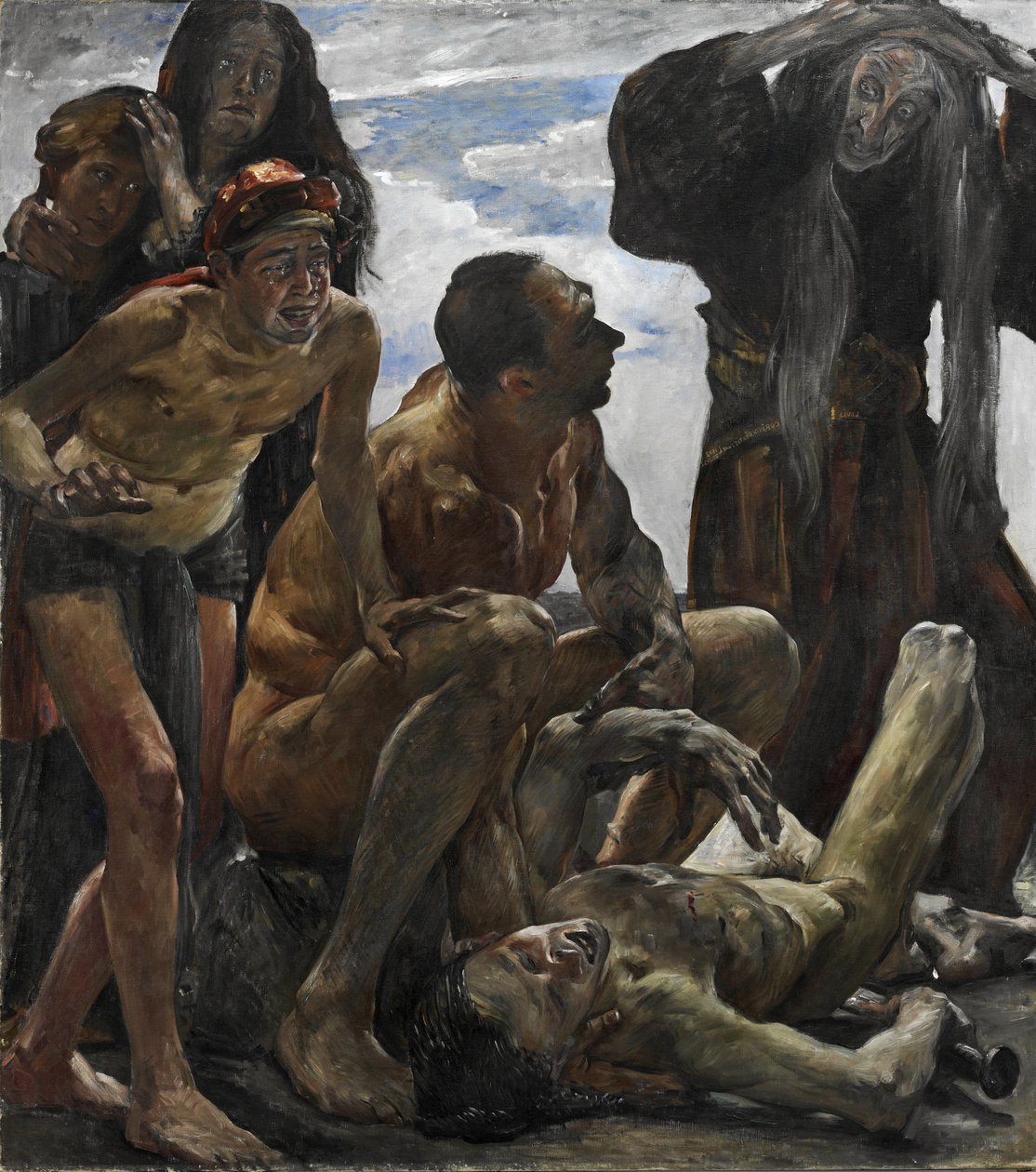 Le deuil - Lovis Corinth