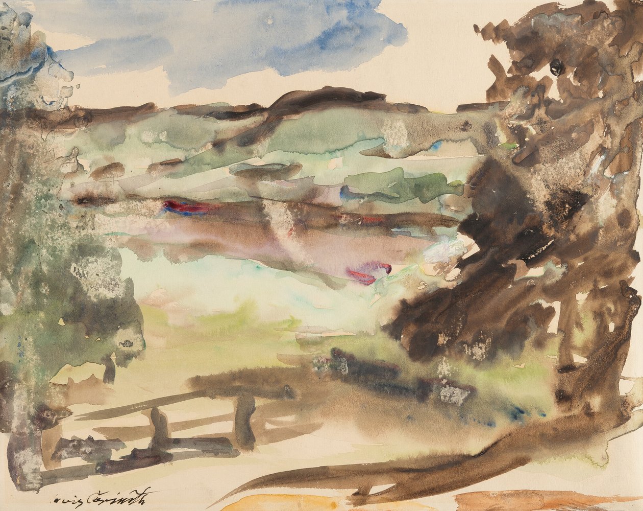 Lac de Walchen - Lovis Corinth